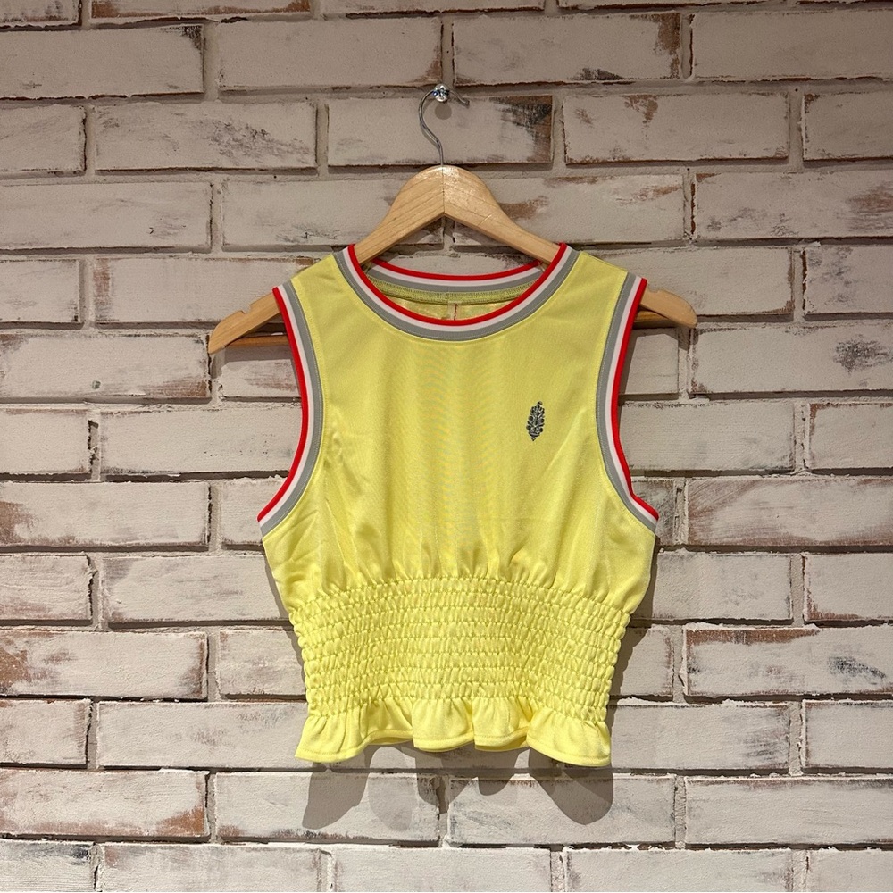 Free People Movement Prime Time Tank Yellow XS